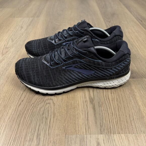 Brooks Ghost 12 Shoes Mens Size 13 Black Mesh Running Athletic 1103161D058 main image 8